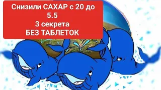 Сахарный диабет. Снизили сахар с 20 до 5.5 без таблеток.