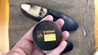 Shoe Care: cordovan care