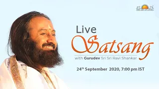 Live Satsang with Gurudev Sri Sri Ravi Shankar