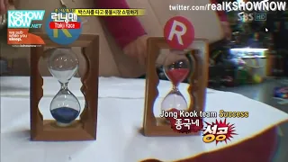 Runningman EP 113 - Kim Jong Kook team made the indestructible king of ttakji