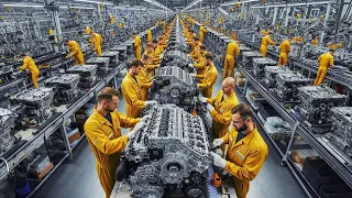 How Germany Produces Millions of Mercedes AMG Engines Everyday - Modern Car Processing