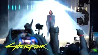 Cyberpunk 2077 Keanu Reeves Crowd Reaction - E3 2019 - Forge Labs