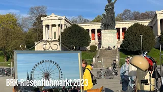 BRK-Riesenflohmarkt @ 57. Frühlingsfest München 2023 - Impressionen von der Theresienwiese