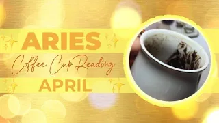 Aries ♈️ Happy Birthday! 🎂 April ✨ Coffee Cup Reading ☕️