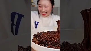 ASMR '엄청 매운🥵파김치 김치 간짜장' 먹방  Spicy kimchi, Black bean sauce noodles I'll try it!!!!!!!Mukbang 01