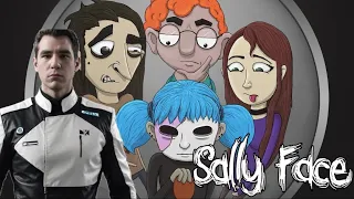 колбасный инцидент, колбаса хесуса,прохождение игры Sally Face the game #6