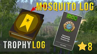 Russian Fishing 4 TROPHY LOG ALL MOSQUITO TROPHY FISH #rf4 #russianfishing4