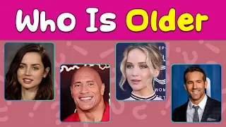 Who is Older (Hollywood actors) 👴🏻