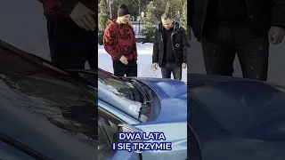 Oklejony i obity. Subaru Piotra Żyły