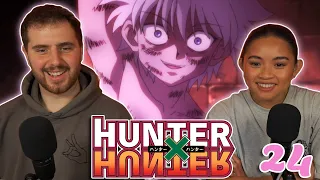 KILLUA IS SET FREE! - Hunter X Hunter Episode 24 REACTION + REVIEW!