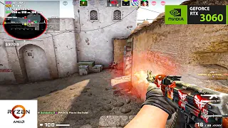 CSGO: Counter-strike  : RTX 3060 + RYZEN 5 5500 + 16GB RAM