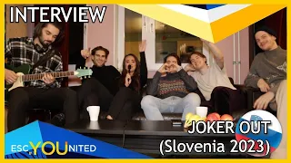 INTERVIEW with Joker Out (Slovenia 2023) | Eurovision