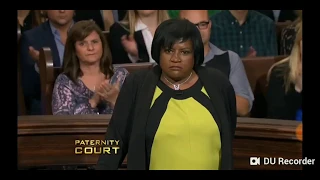 Judge Lauren Lake loses it in courtroom- Paternity court moments.