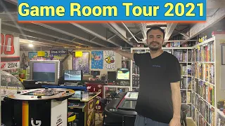 Game Room / Man Cave Tour 2021 Video Games, Board Games, Movie Theater, Arcade Room