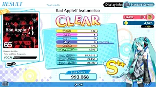 Bad Apple feat Nomico (Hard) No Miss | Groove Coaster Wai Wai Party~