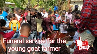 Funeral service for the young goat 🐐🐐farmer who was killed⚰ in grange hill Westmoreland (must watch)