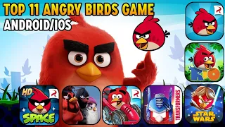 TOP 11 Angry Birds Game For Android/iOS