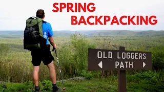 Old Loggers Path - 28 mile spring overnight backpacking trip