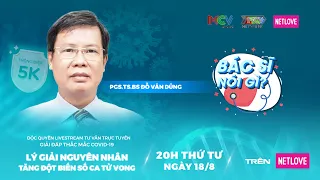 HOT LIVESTREAM “BÁC SĨ NÓI GÌ” CHỦ ĐỀ: BIẾN THỂ DELTA – VÌ SAO TĂNG ĐỘT BIẾN SỐ CA TỬ VONG?