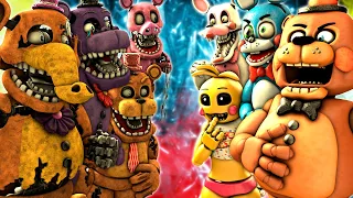 [SFM FNaF] Toys vs Withered Melodies