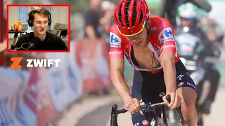 Will Remco Evenepoel Lose the Red Jersey in La Vuelta a España 2022? | Lanterne Rouge x Zwift