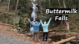 Buttermilk Falls NJ: the tallest waterfall in New Jersey!