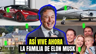 Descubre el Estilo de Vida de la familia de Elon Musk / Fortuna, Mansiones, Coches