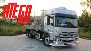 Conhecendo Mercedes-Benz Atego 2426 - 2012 (Força e conforto!) | Carros Amigos