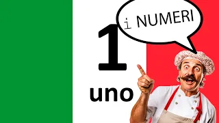 🇮🇹 LEARN ITALIAN: NUMBERS 1 to 10 - I numeri da 1 a 10 🍕👩🏻‍🏫🇮🇹