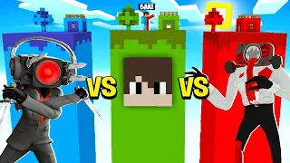 🇺🇦 ЧАНКИ СПІКЕРМЕНІВ vs ЧАНК БАКІ В МАЙНКРАФТ! БИТВА ЧАНКІВ ПРОТИ MINECRAFT