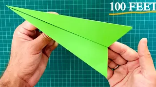 Paper Planes 200+ FEET!! How To Make Paper Airplane That Flies Far and Fast