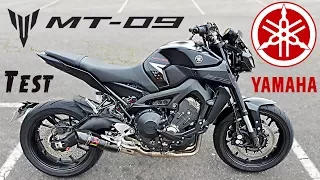 "Test" Un coup de pied au cul à chaque accélérations 😱 "Yamaha MT-09 de 2017"