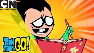 Teen Titans Go! | Robin Is Yearbook Obsessed! | Cartoon Network UK 🇬🇧