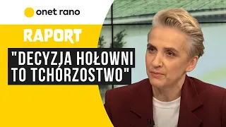 Joanna Scheuring-Wielgus o decyzji Szymona Hołowni ws. aborcji: Tchórzostwo