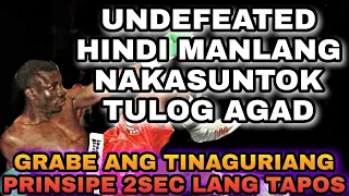 BOXER hindi man lang naka SUNTOK TULOG AGAD sa TINAGURIANG PRINSIPE | DADALWANG SIGUNDO LAGPAK