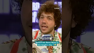 “You and me both" Benny Blanco agress w/ Howard Stern who predicts MARRIAGE for Benny & Selena Gomez