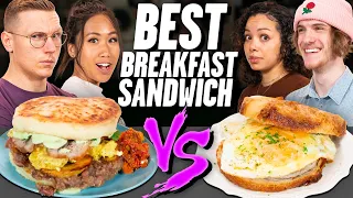 Who Can Make The Best Breakfast Sandwich?