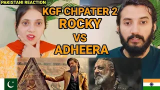 Pakistani Reacts To Rocky Vs Adheera scene |KGF2| Yash,Sanjay Dutt | PAKSITANI REACTION