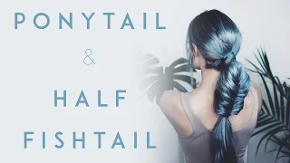 Ponytail & Half Fishtail Tutorial | Kirsten Zellers