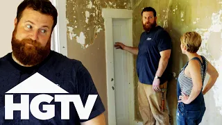 Ben Comes Up With A Great Idea For This Tiny Door | Home Town