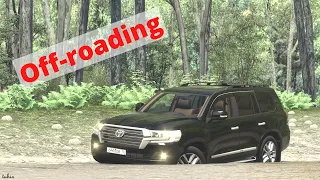 Toyota Land Cruiser J200 series Off-Roading in Multi-Terrain || Euro Truck Simulator 2 V1.43.