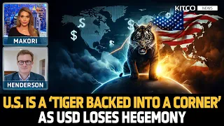 U.S. Is a ‘Tiger Backed into a Corner’ as Dollar Loses Hegemony, More Conflicts & Trade Wars Coming