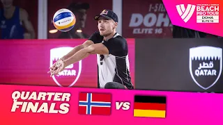 Mol/ Sorum vs. Ehlers/ Wickler - Quarter Final Highlights Doha 2023 #BeachProTour