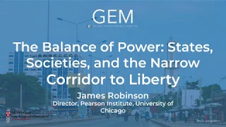 The Balance of Power: States, Societies, and the Narrow Corridor to Liberty - James Robinson