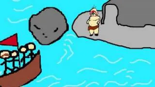 The Odyssey - Odysseus vs Polyphemus Animation