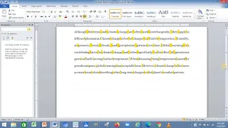 How to remove extra spaces/gaps in between words in MS Word automatically