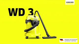 WET AND DRY VACUUM CLEANER WD 3 V-15/4/20