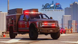 SA'F #540 - New Fire Station! (New York Style) | GTA V RP