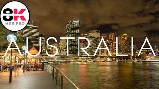 【8K 60FPS】  AUSTRALIA TRAVEL AROUND AUSTRALIA IN AMAZING IN 8K HDR PRO.