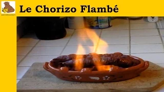 Le chorizo flambé (recette rapide et facile) HD